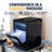 Newair 44lbs Nugget Ice Maker Black Stainless Steel