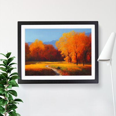Autumn Forest Trees Vol.2 - Single Picture Frame Print