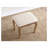 Wood Make-Up Vanity Table and Stool Set-1841239031