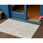Tapis d'intérieur beige 3 pi x 5 pi beige à motif floral lavable