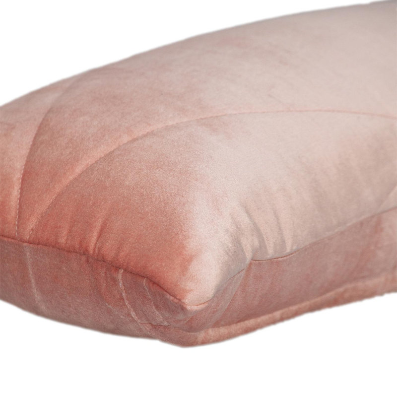 Coussin lombaire 12 po x 24 po, Rose