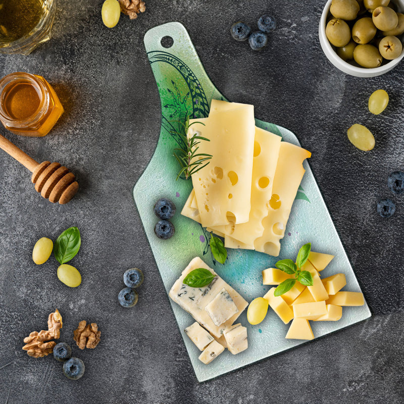 Planche à découper en verre trempé Ambesonne