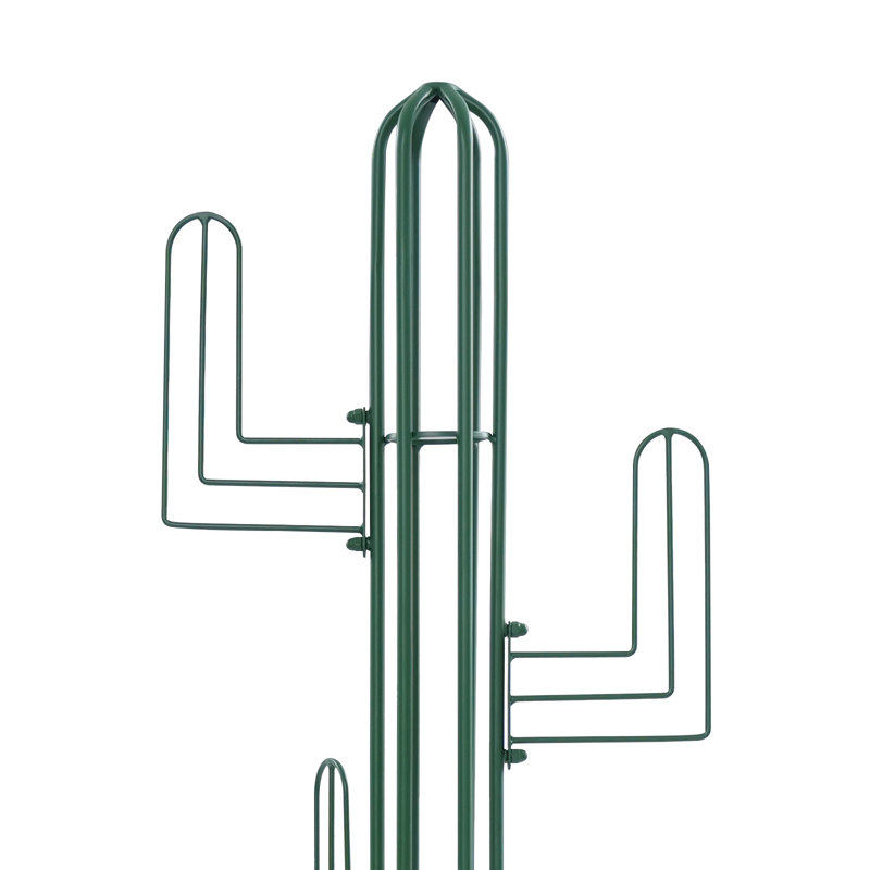 Porte-vêtements 68,9 po en forme de cactus, Vert
