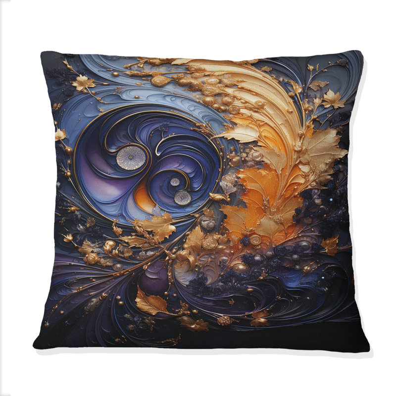 Coussin Mystic Spiral III - Abstract Spirals