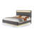 Bocar Standard Platform Bed-170009321-170009324
