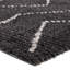 Tapis noir Tribal Labell