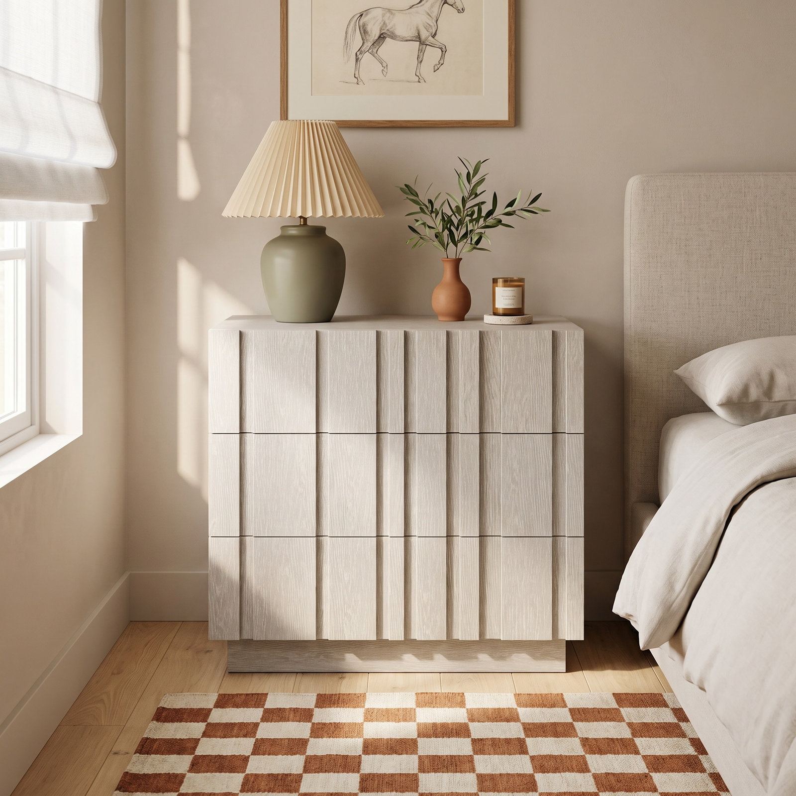Tempo 3 - Drawer Nightstand