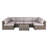 Euporie Wicker Fully Assembled 6 - Person Seating Group with Cushions-1500137381