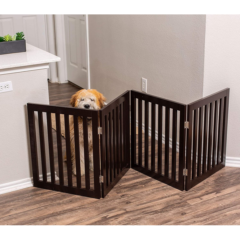 Barrière autoportante pour animaux, Espresso