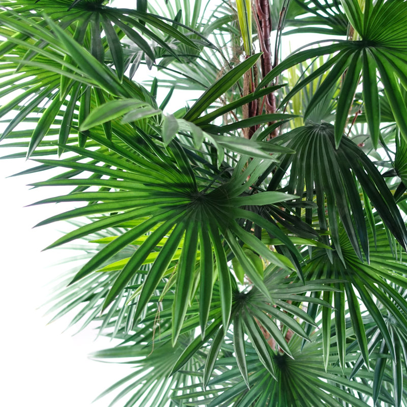 120cm Faux Palm Plant in Pot Liner