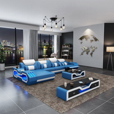Starfighter Upholstered Power Reclining L-Shaped Sectional