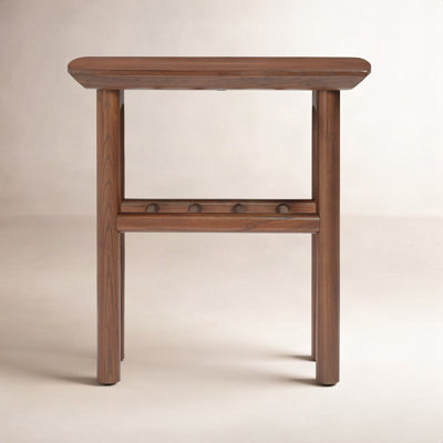 Amelia Side Table Dark Walnut