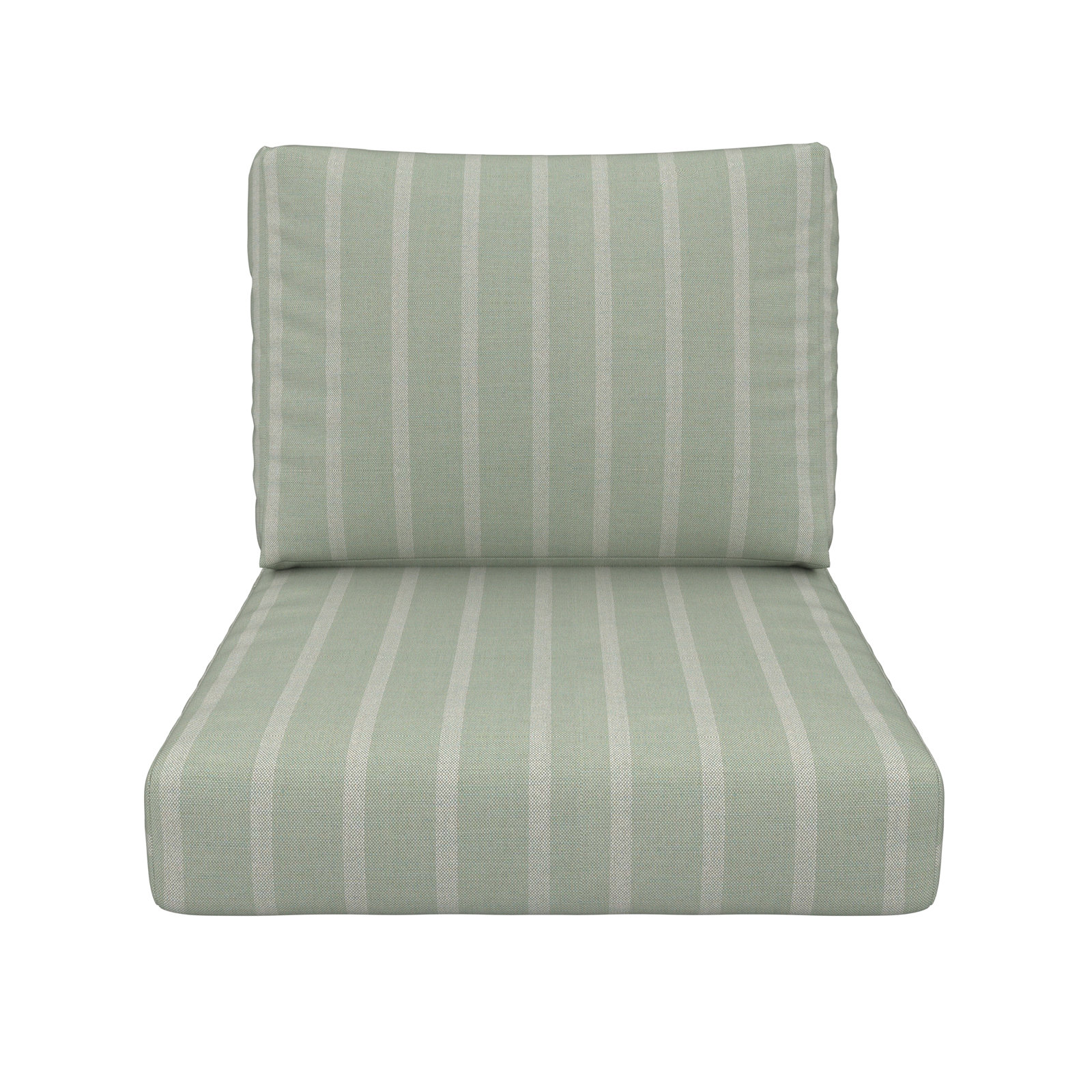 Lani Sunbrella Outdoor Lounge Chair Cushion, Unwind Rainwashed