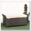 Banc de rangement pour l'extérieur en osier-731536553