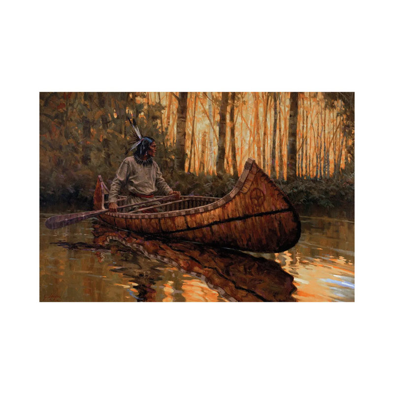 Autumn Light by Joe Velazquez - Wrapped Canvas Print, 101.6 cm H x 66.04 cm W x 3.175 cm D