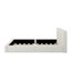 Grand lit tapissier au sol en velours-2121701334