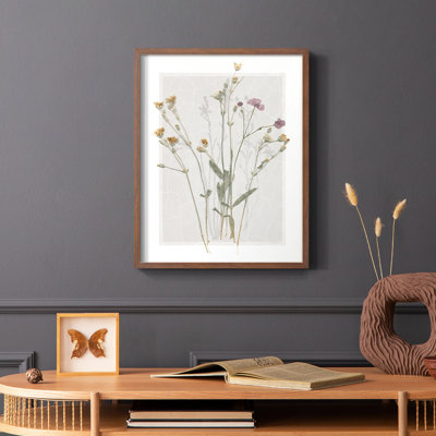 Field Study Page II Framed Print - Solid Wood