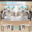 L-Shaped Metal Base Computer Desk-1391127943