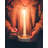 Silo 11'' H Stone Tabletop Hurricane
