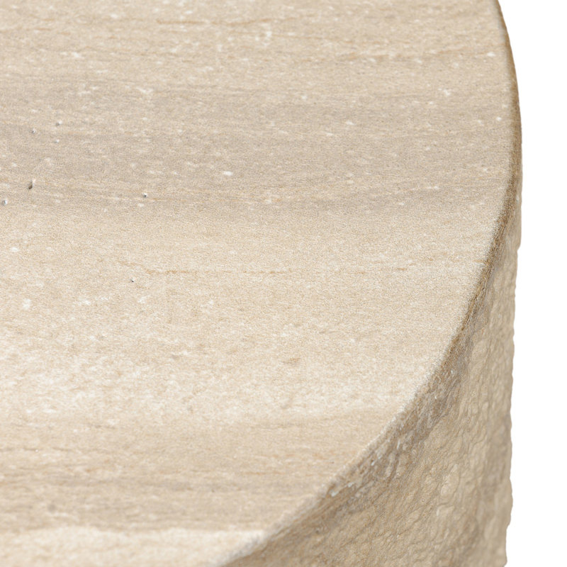 Ettis Outdoor Round Side Table