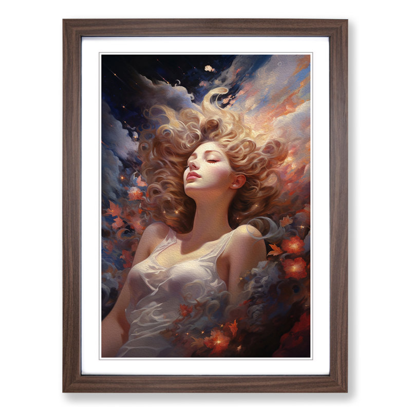 Galaxy Classicism - Framed Print, Walnut Framed, 64cm H x 46cm W