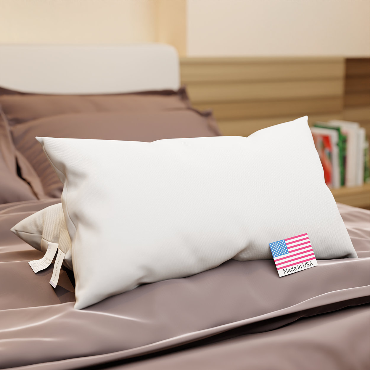 Casper Sleep Essential Polyester Rectangular Pillow for Sleeping Standard White