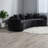 Compression Sofas Large Foam Spring Curved Modern Couch for Home