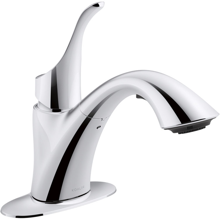 Simplice Pull-Out Laundry Faucet with Two-Function Sprayhead, Laundry Sink Faucet