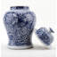Handmade Porcelain China Ginger Jar