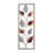 Handmade Decorative Metal Wall Accessory, 12.6 x 35.4 inches | 100% Metal, Thickness: 0.06 inches | Unique Hand-Painted Design, Perfect for Home Decor | Versatile Wall Hanging with Distinctive Color Variations