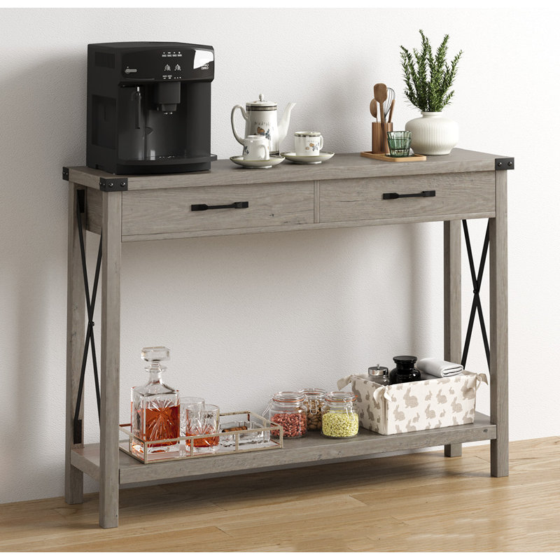 109.2cm Console Table, Grey