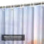 Magnifique rideau de douche avec 12 crochets-1369056746