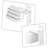 Adjustable L-Shaped makeup vanity Desk with Lift-Up Mirror and Multiple Storage Drawers-798939224