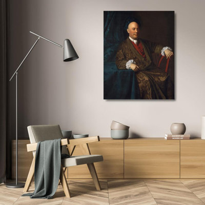 "Joseph Sherburne" by  John Singleton Copley - Gallery Wrap Canvas Wall Art