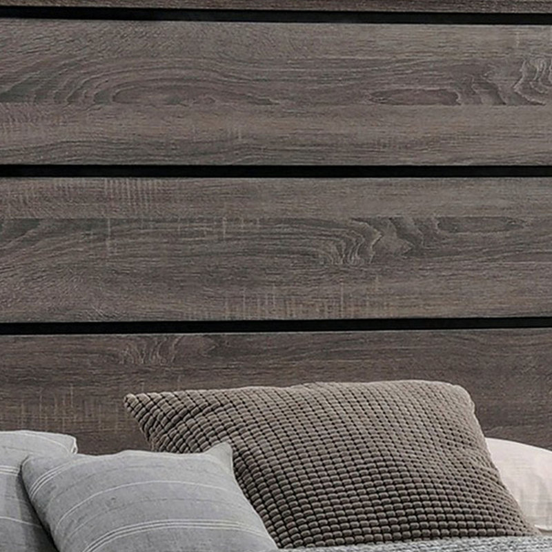 Standard Bed, California King, Gray