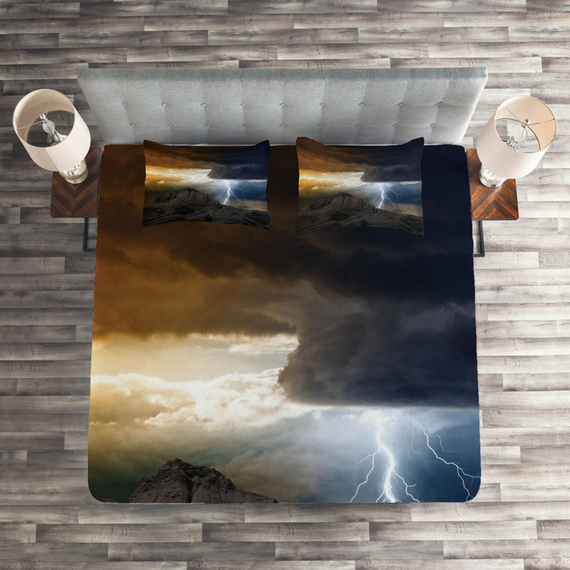 Rustic Polyester Coverlet