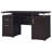 Rochelle Cappuccino 2-Drawer Office Computer Desk-1429781510