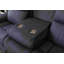 Canapé inclinable en cuir synthétique 87 po