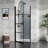 36" x 36" x 4" Square Single Threshold Shower Base with Center Drain, Slip Resistant Textured Surface Shower Pan for Bathroom, White