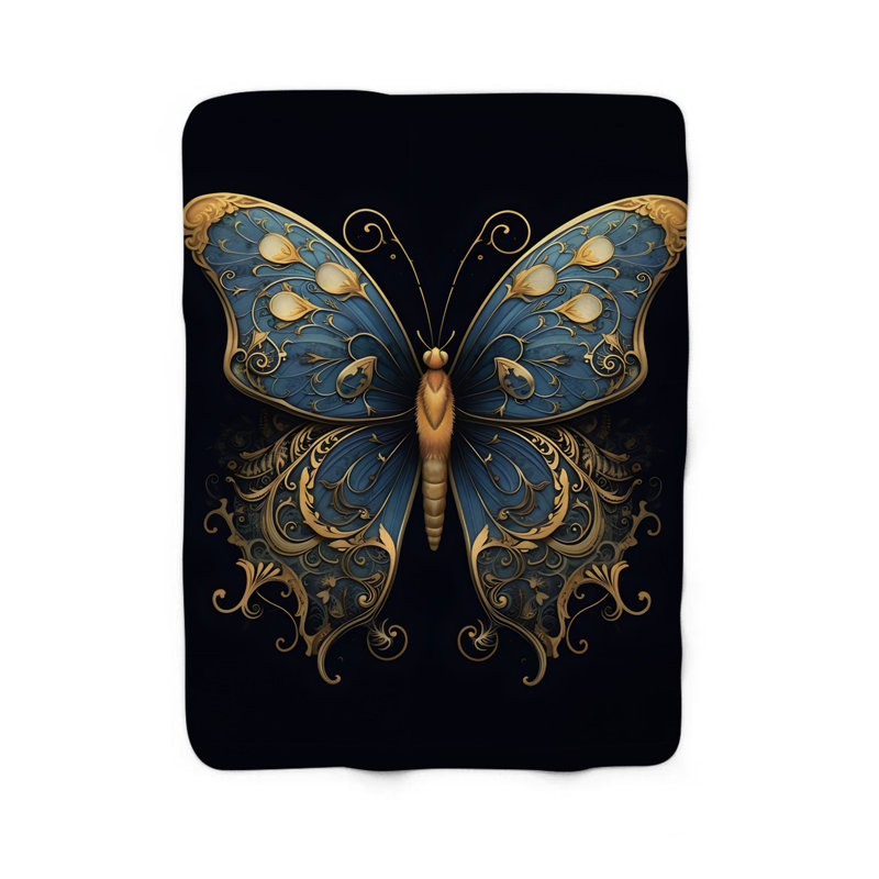 Couverture flottante en sherpa de qualité supérieure «Grace Grace» 1 pièce, Grand lit