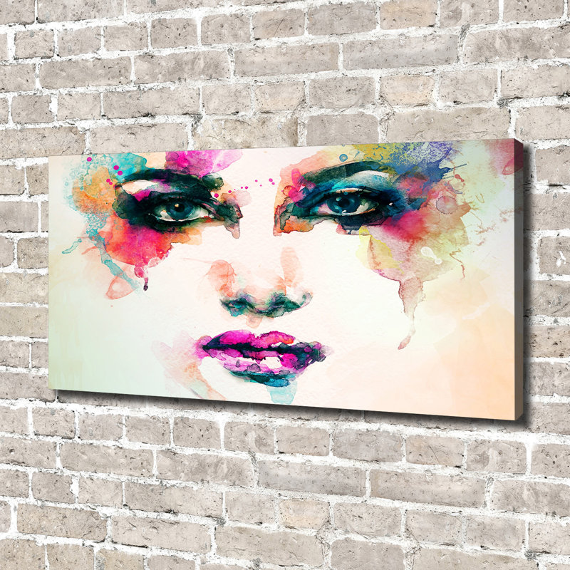 Portrait Of A Woman - Wrapped Canvas Print