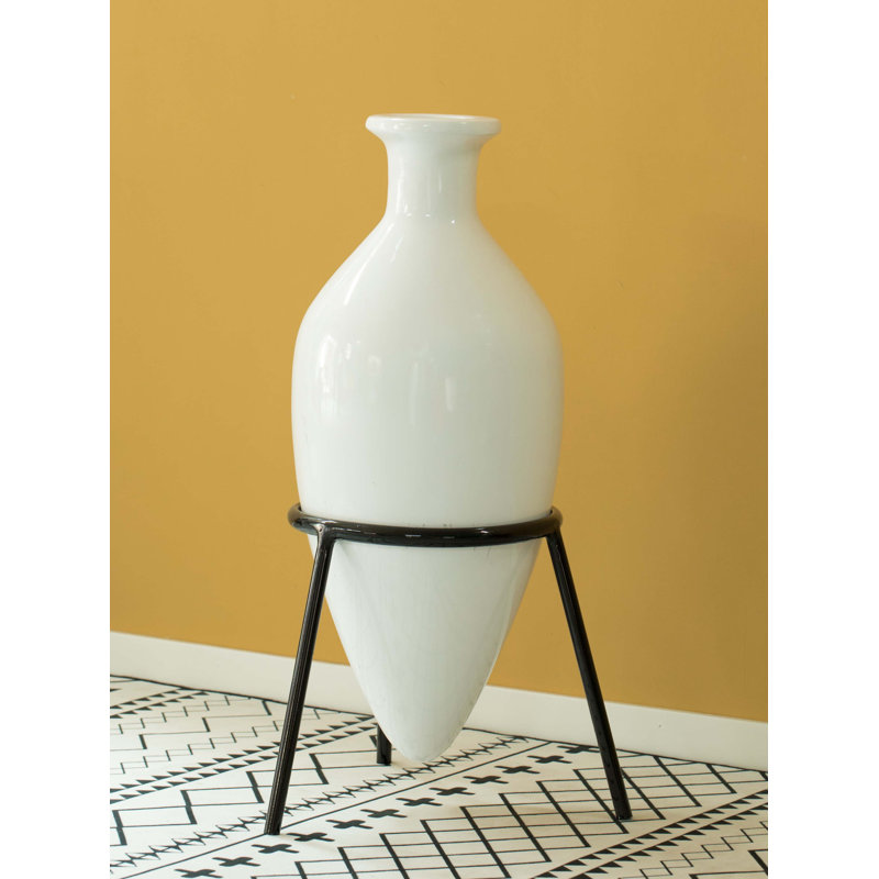 Schuylerville Stoneware Floor Vase