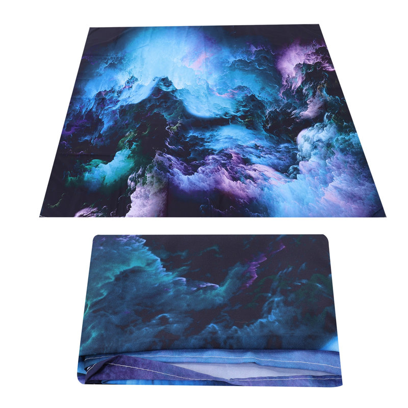 Tapisserie murale de fond, couverture suspendue multifonctionnelle en fibre de polyester (230 x 180 cm)