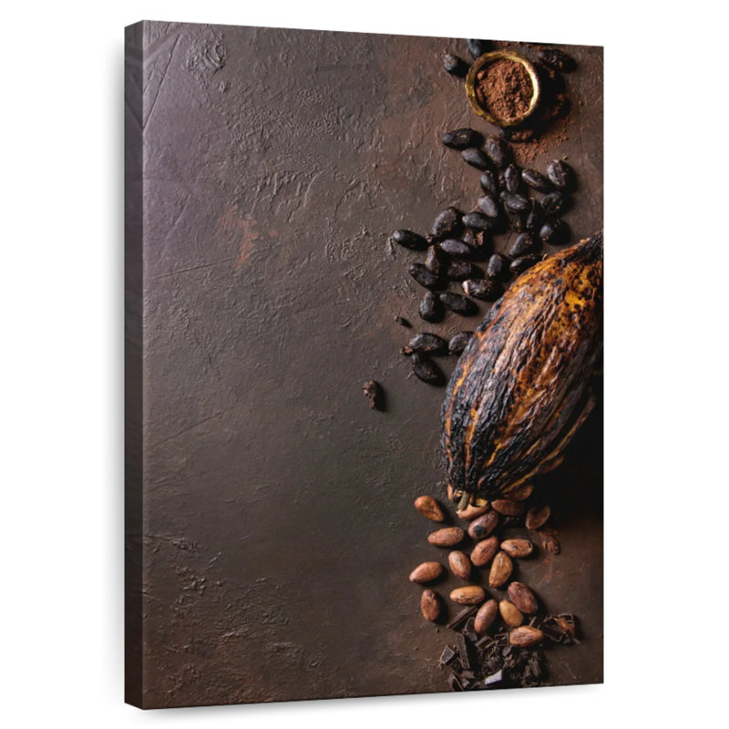 Yarlin Cocoa Beans Varieties, 51" H x 34" W