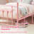 2 Set Bed Frame, 2Pcs Twin Size Metal Platform Bed, Mattress Foundation With Headboard, No Box Spring Needed-327852601