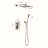 Complete Shower System with Rough in-Valve-97218445