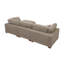 Lely Corduroy L-Shaped Sectional Reversible-10711267