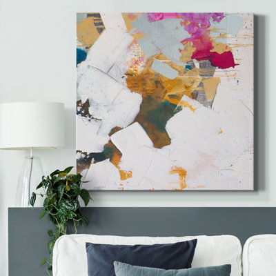 «I See You Diptych II», toile tendue avec châssis - Prêt à accrocher