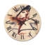 Mode avec horloge murale en bois-63902431