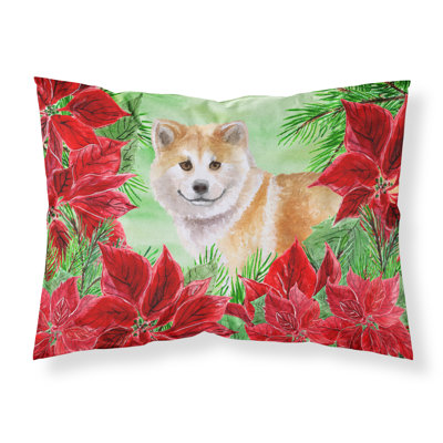 Taie d’oreiller poinsettas